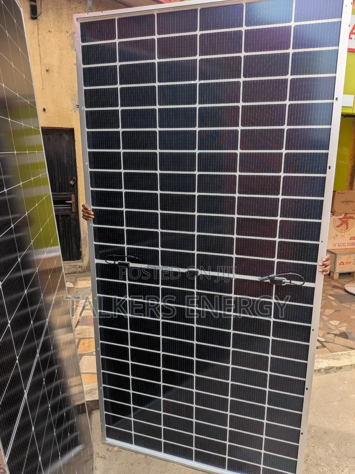 Flames Electric 650W Bifacial Solar Panel