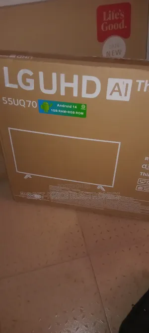 LG Smart TV 55 Inches Android 4K WiFi Netflix