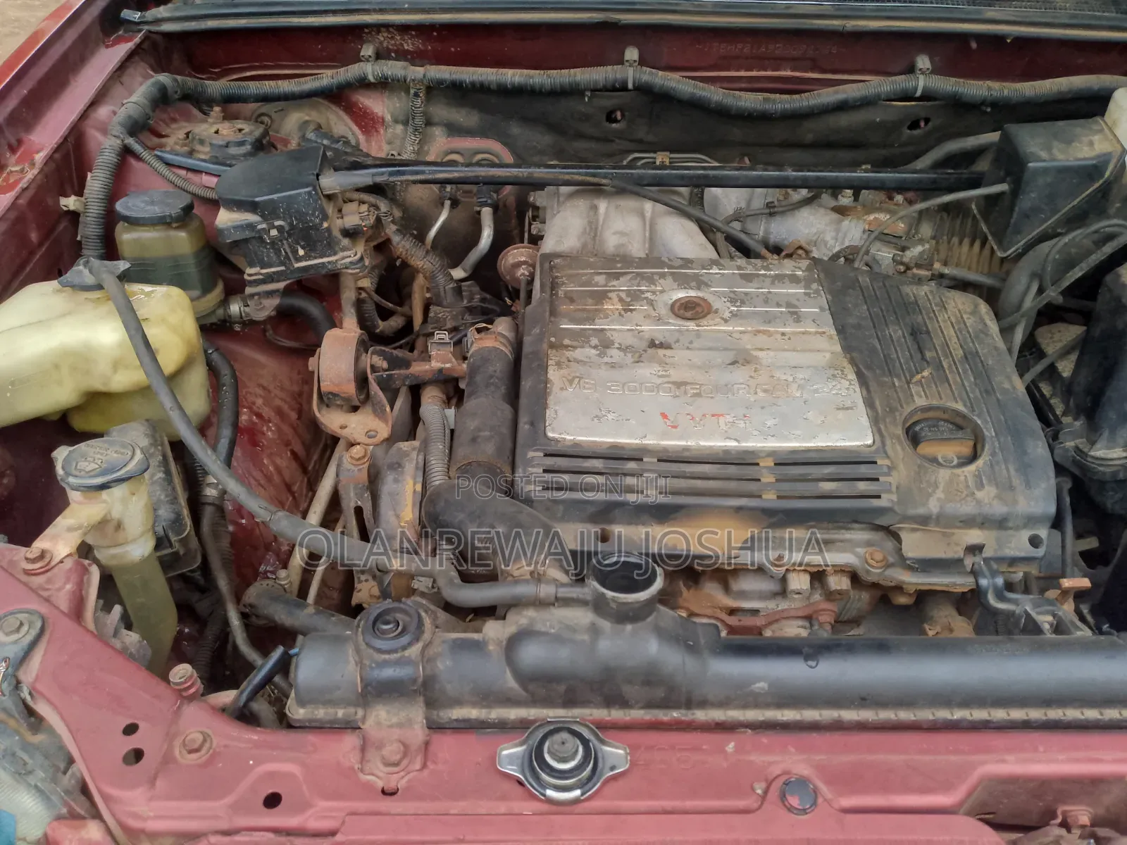 Toyota Highlander 2004 Red