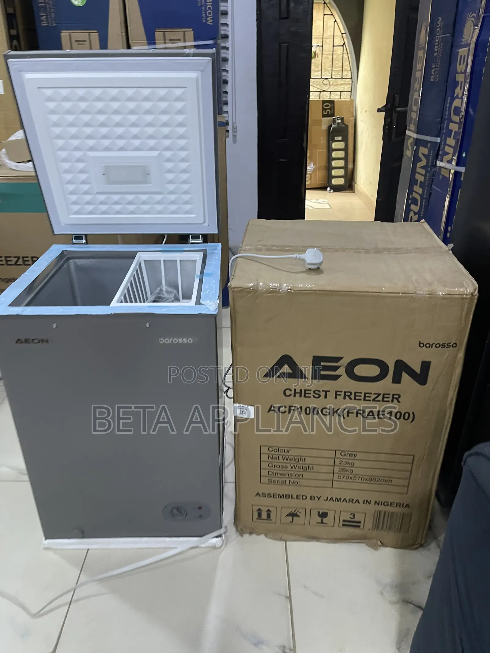 Aeon 100L Deep Freezer – Built for Convenient Frozen Storage