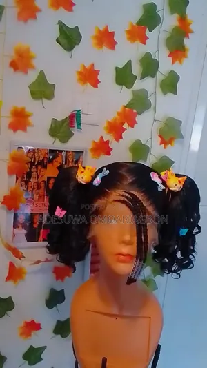 Children Ponytail Wig