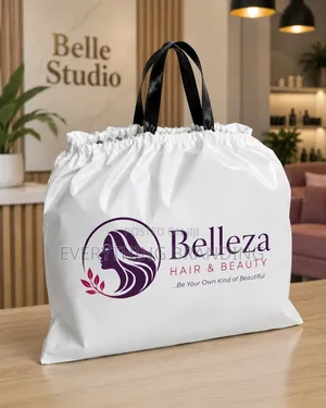 Medium Drawstring Bag Printing 13.5x17.5in - Party Wedding Favors