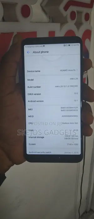 Huawei Nova 2S 128 GB Black