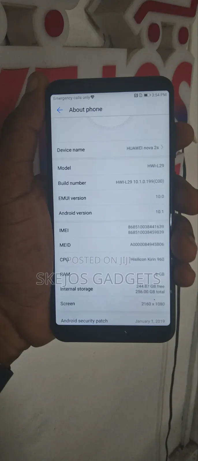 Huawei Nova 2S 128 GB Black