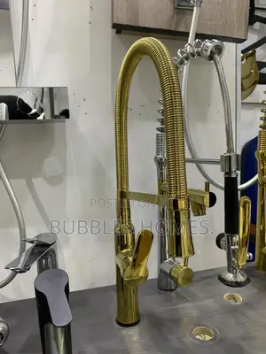 Gold Chain Mixer Tap