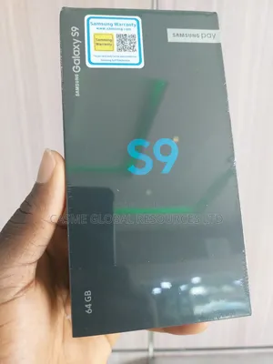 New Samsung Galaxy S9 64 GB Black