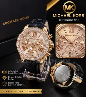 Michael Kors Chronograph Rose Gold Luxury Men's Watch (Second Hand)