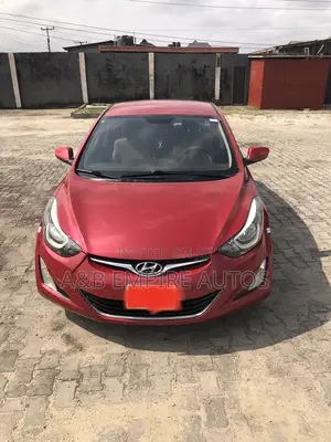 Hyundai Elantra 2015 Red