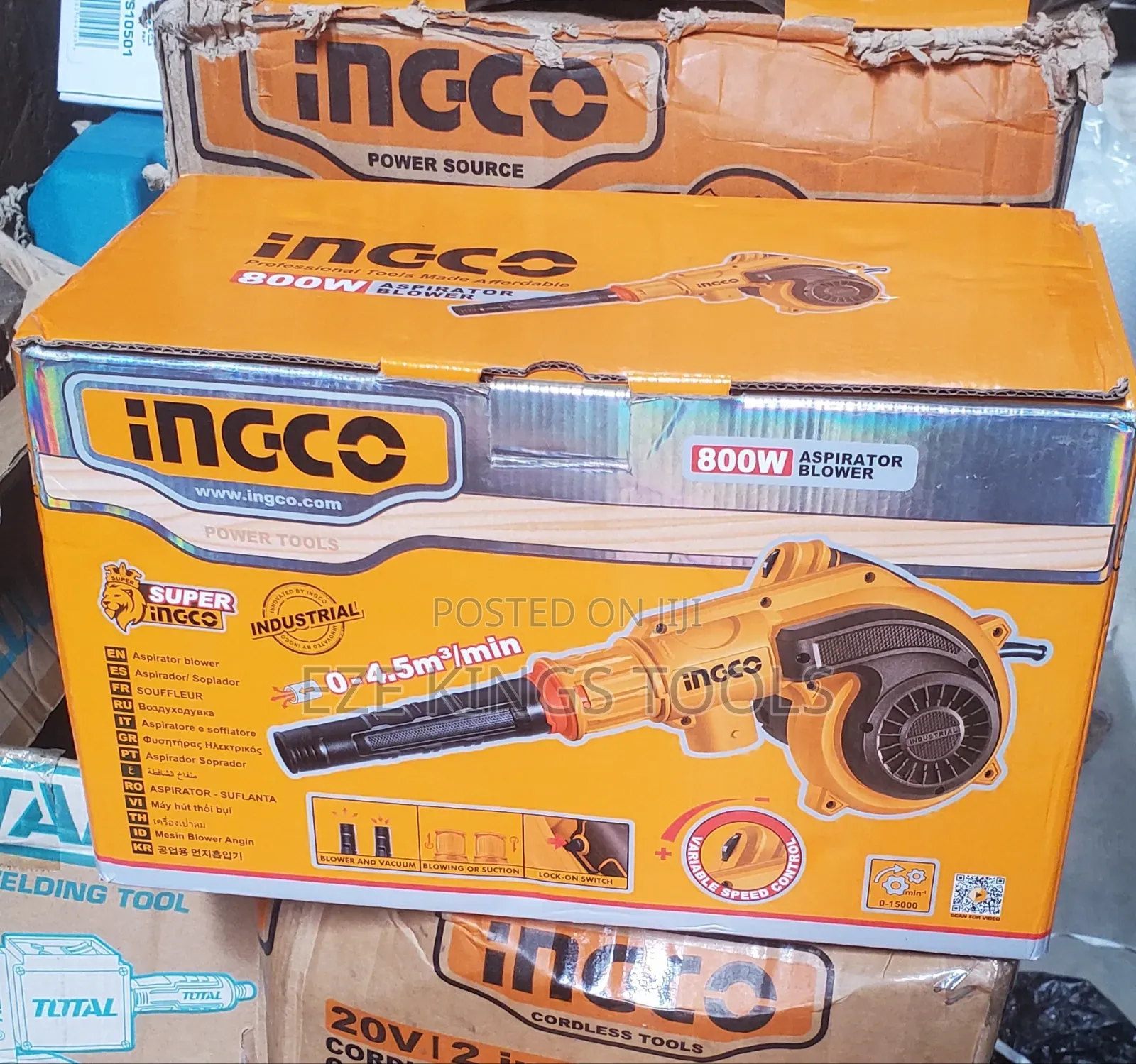 800W Aspirator Blower
