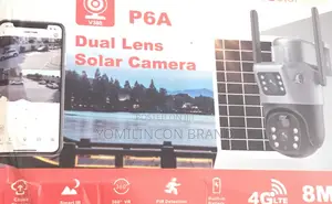 GMTech P6A Dual Lens Smart Solar Camera