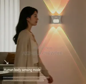 RGB Smart Atmosphere Wall Light With Motion Sensor & Remote Control