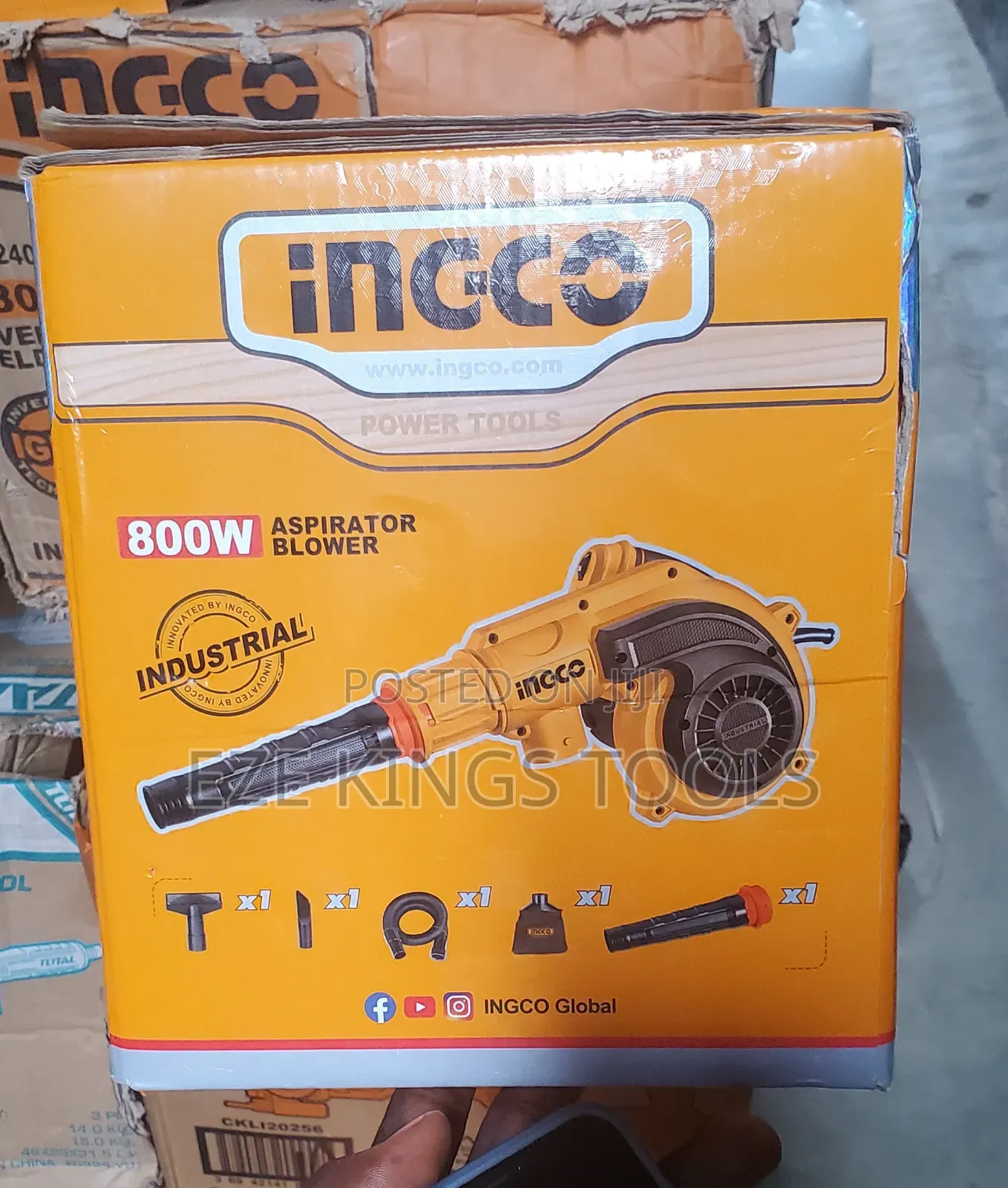 800W Aspirator Blower