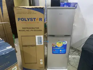 Polystar 250L Stylish Double Door Refrigerator