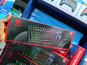 Rechargeable Gaming Keyboard and Mouse Combo With Light