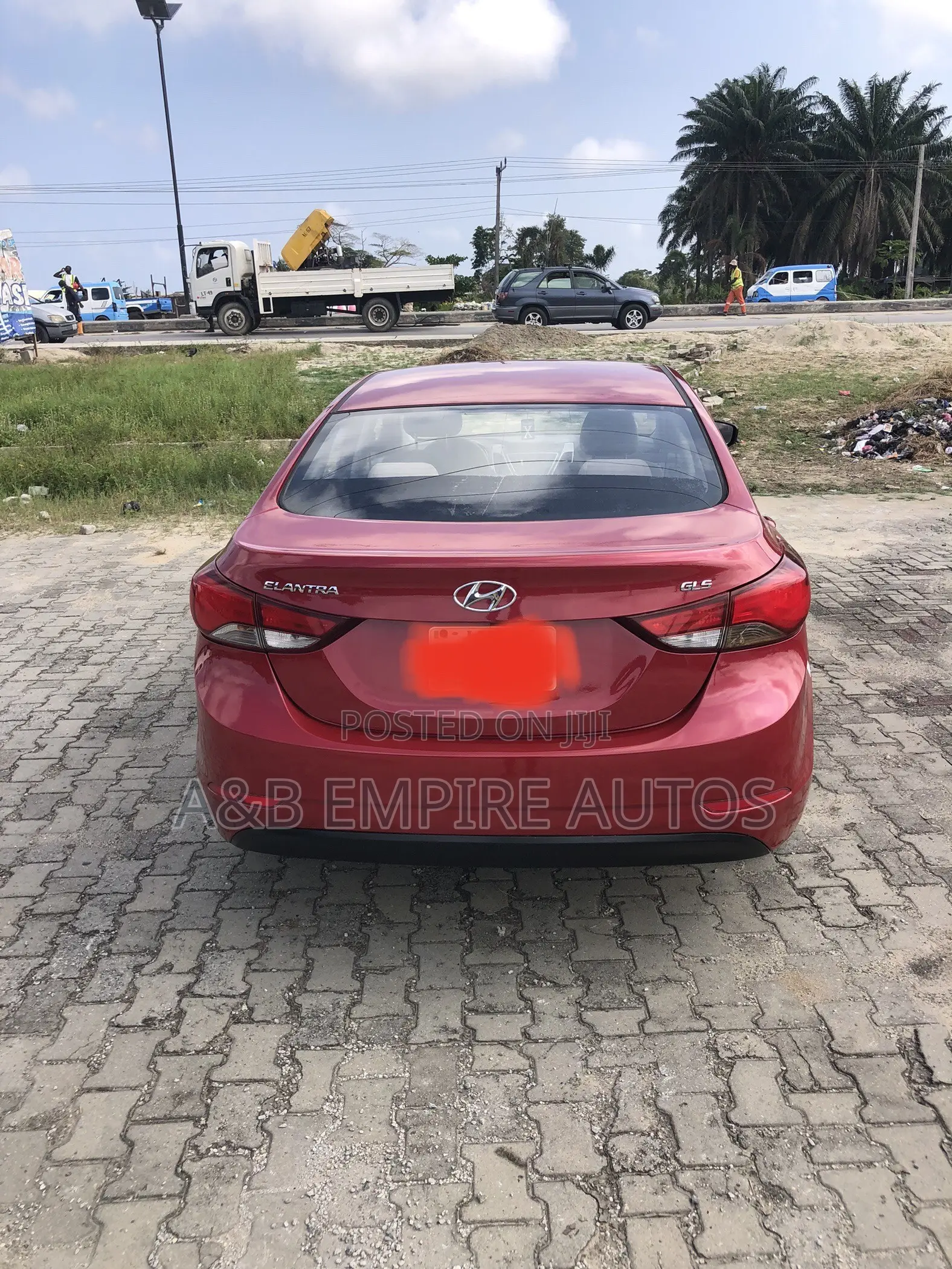 Hyundai Elantra 2015 Red