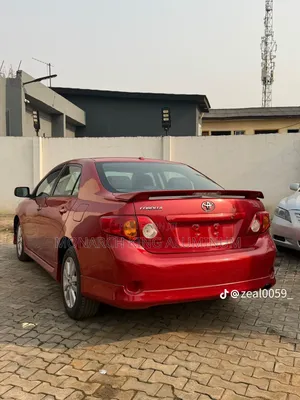 Toyota Corolla 2010 Red