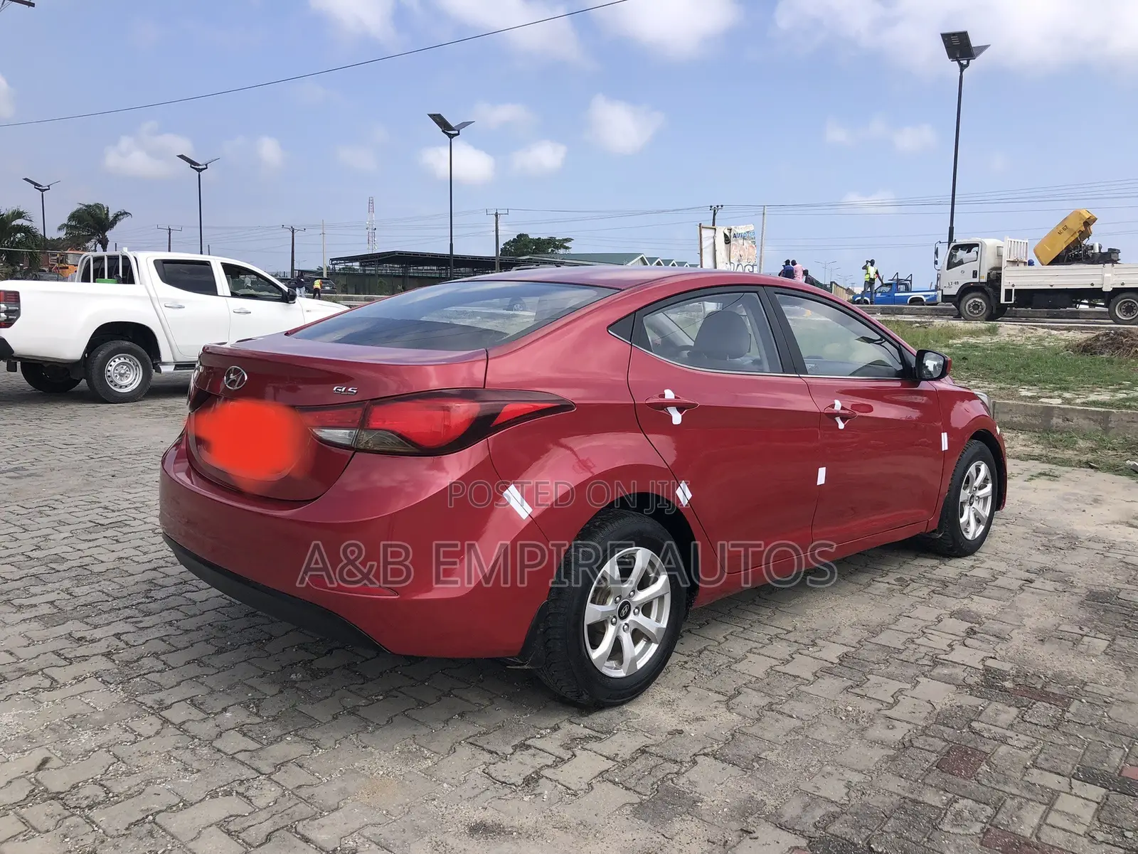 Hyundai Elantra 2015 Red