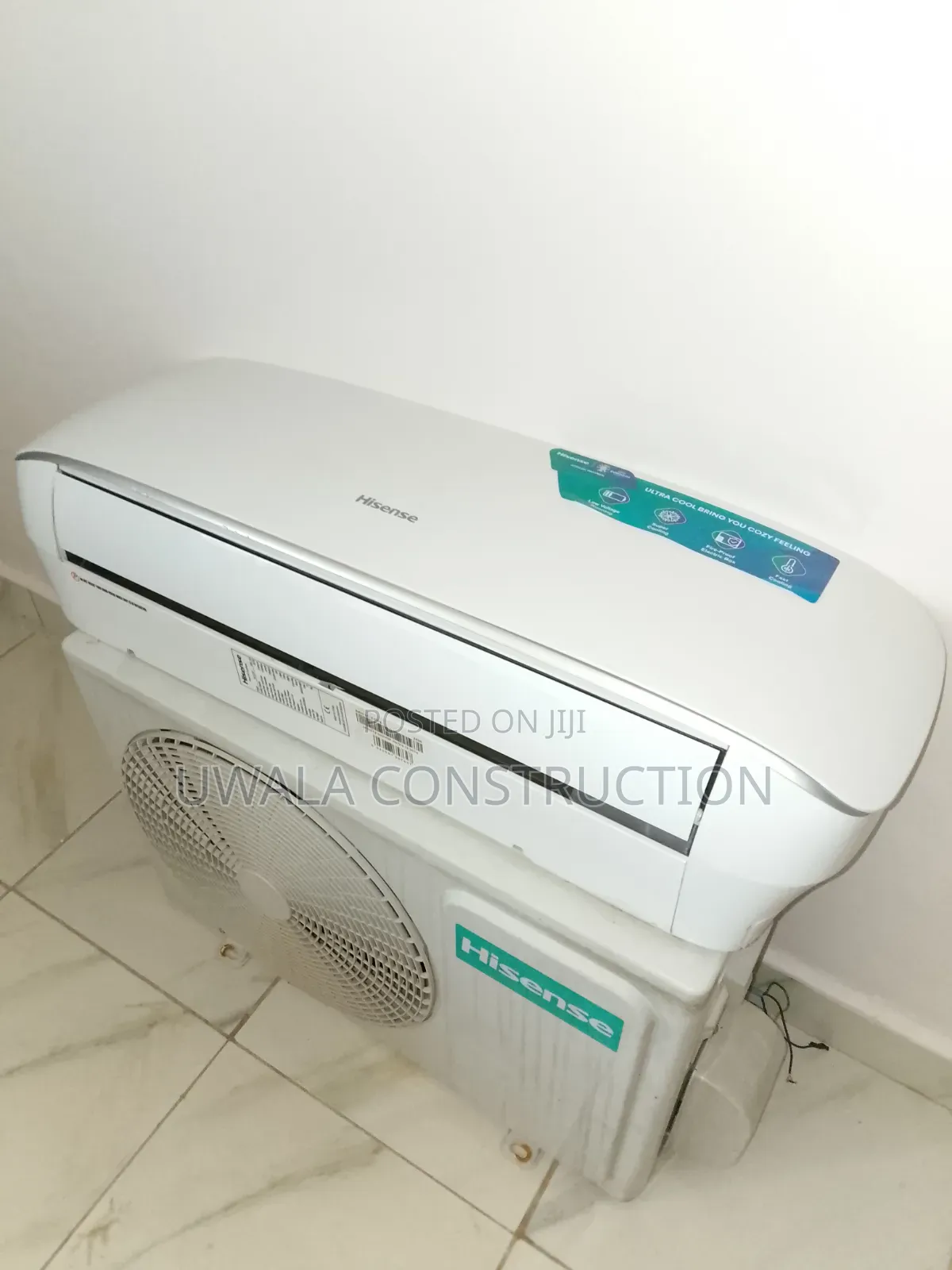 Clean 1.5hp Hisense