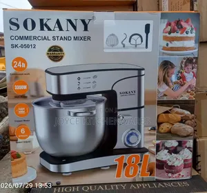 Sokany Commercial Stand Mixer 18litres