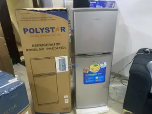 Polystar 250L Elegant Double Door Fridge
