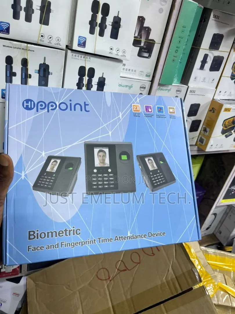 Biometric Face and Finger Printer Time and Attendance Machine