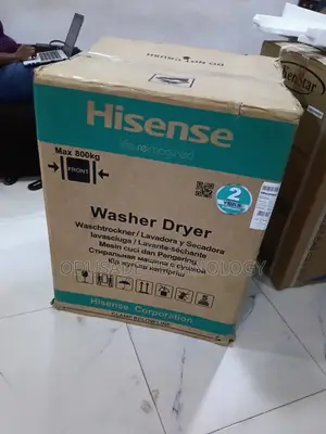Hisense 8/5kg Efficient Wash & Dry Front Loader Washing Machine