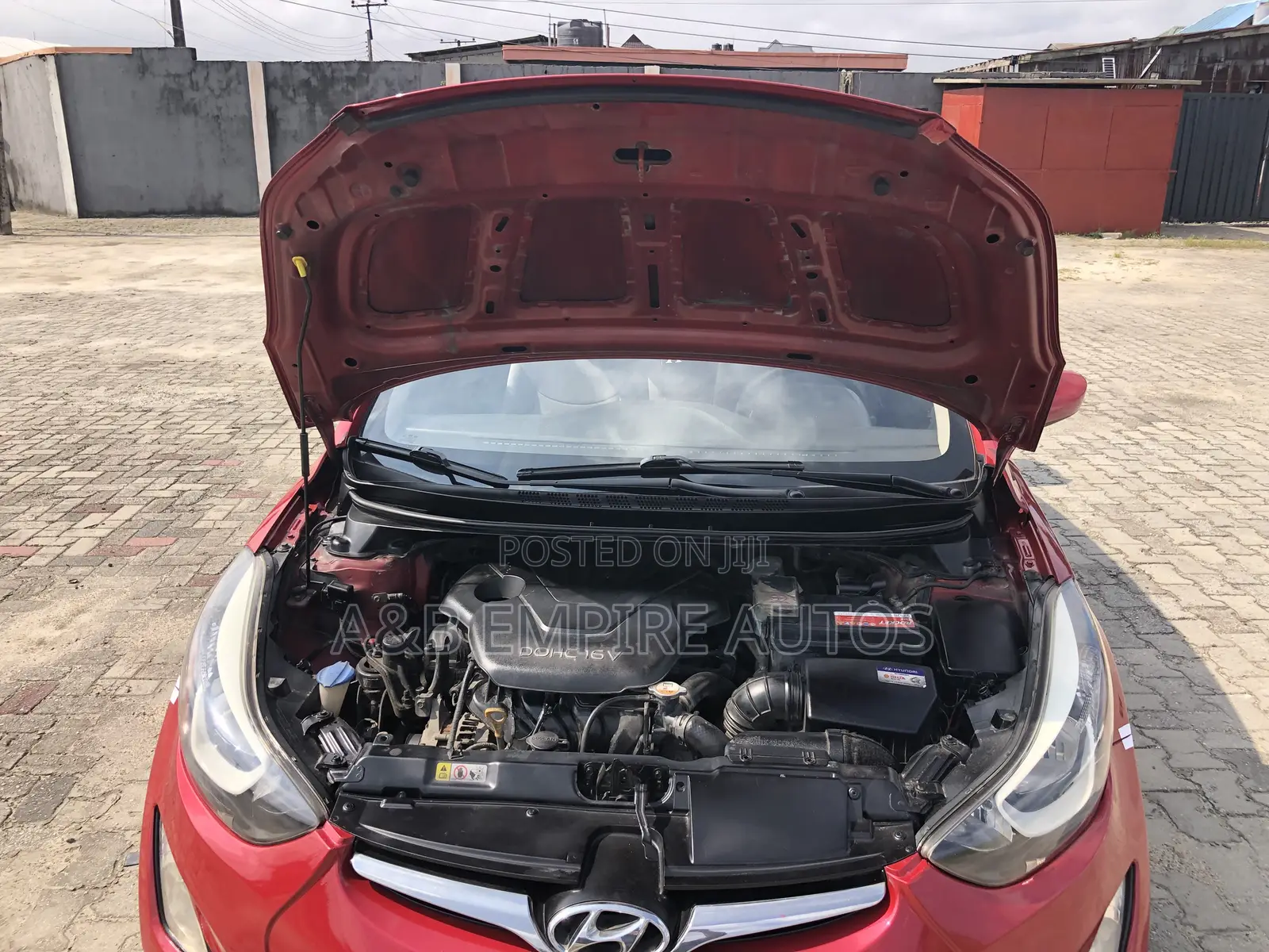 Hyundai Elantra 2015 Red