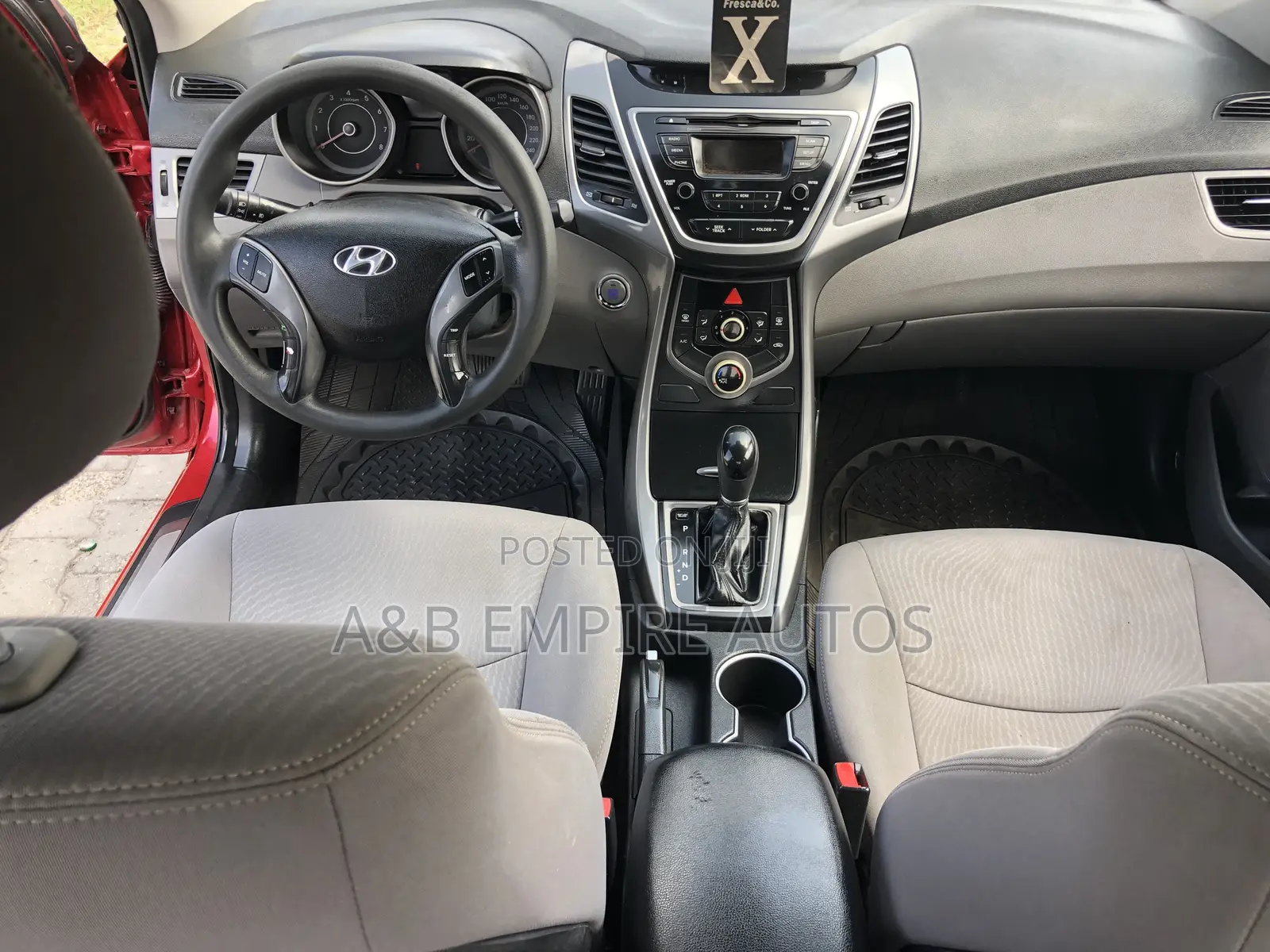 Hyundai Elantra 2015 Red