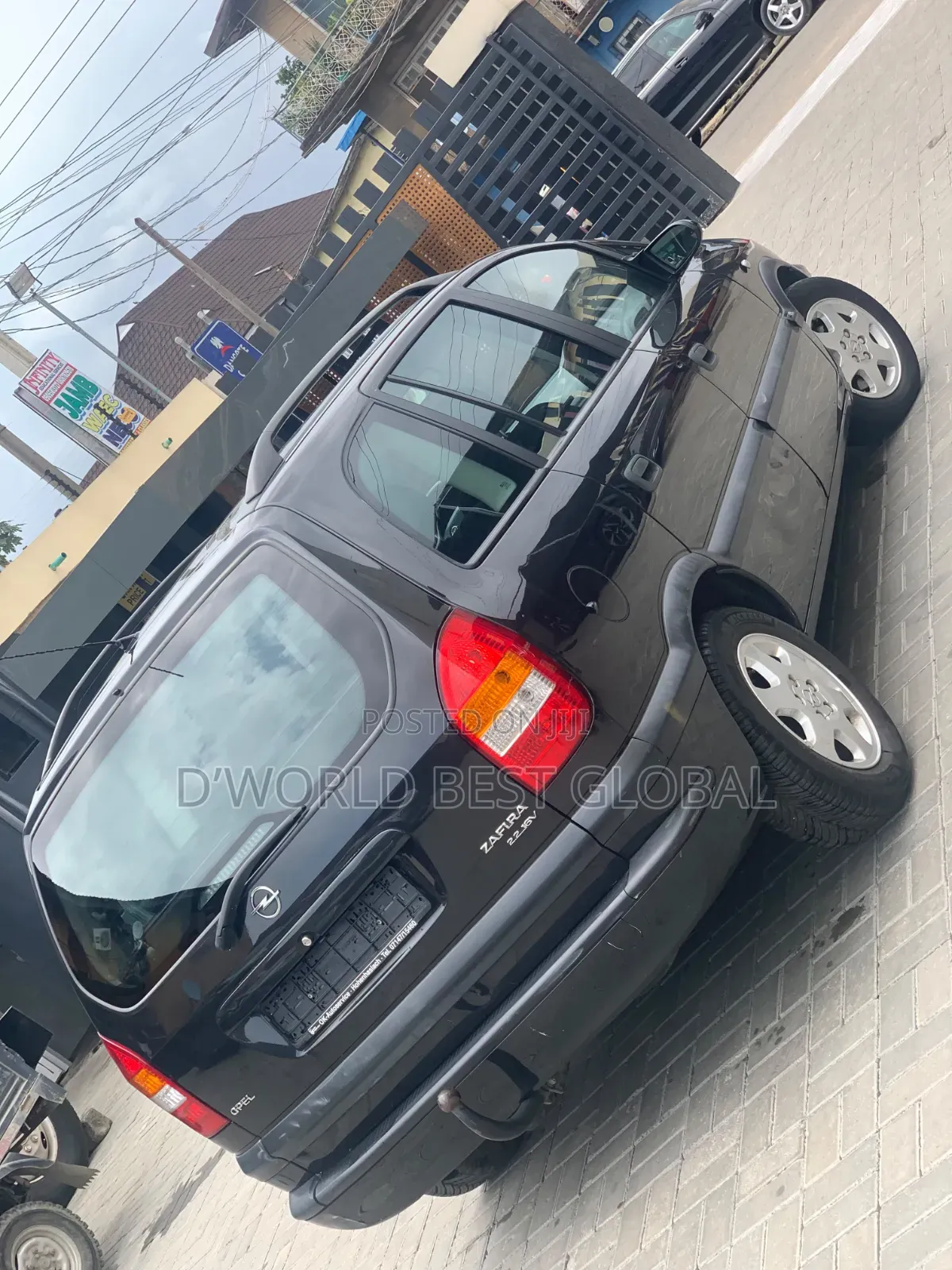 Opel Zafira 2005 Black