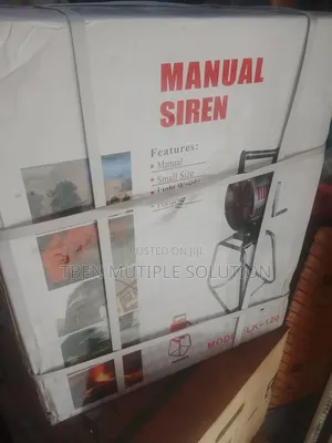 Model LK-120 Manual Hand-Operated Siren