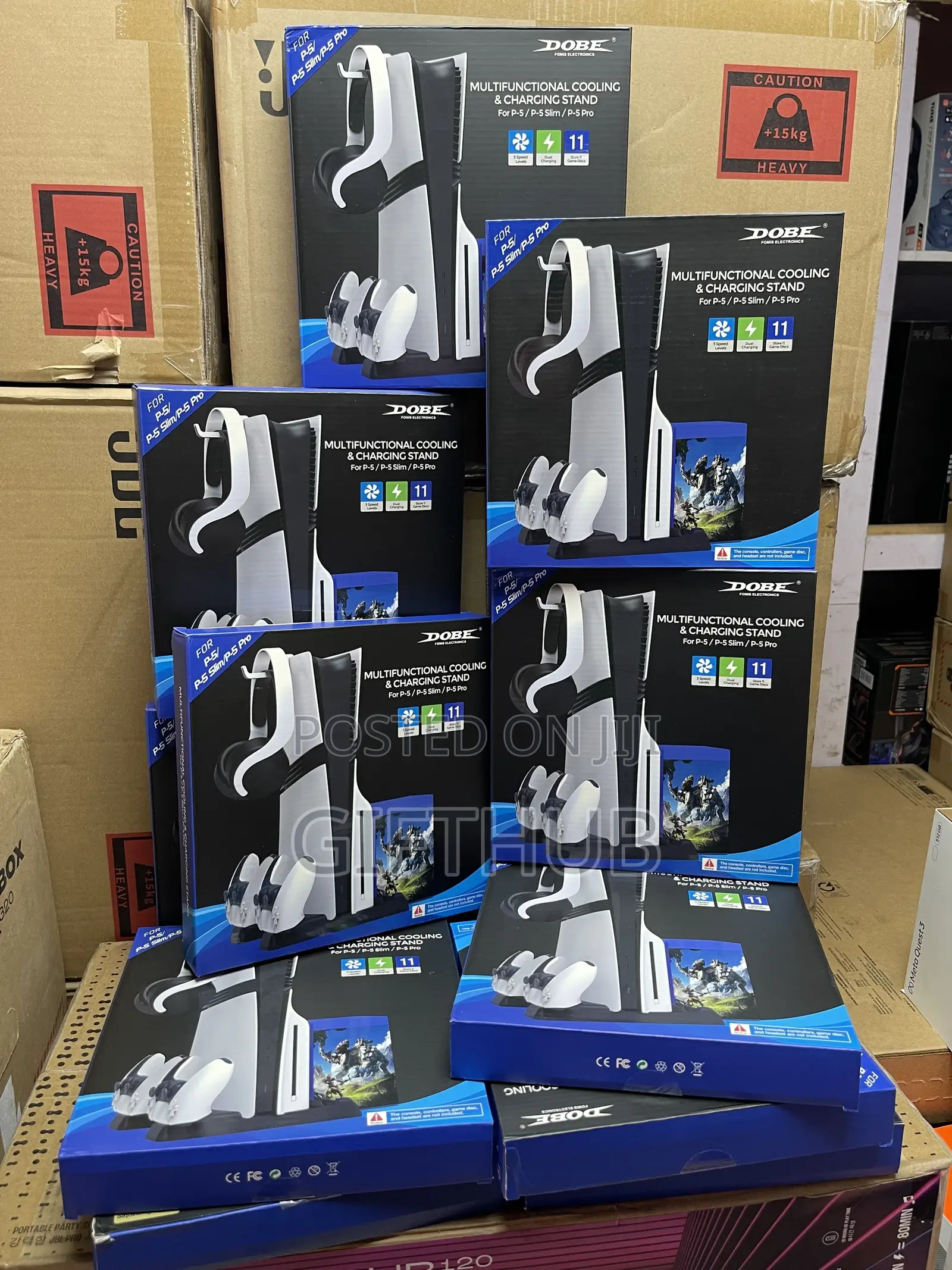 Multi Function Cooling Charging Dock