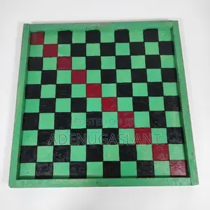 Wooden Draught Board Game