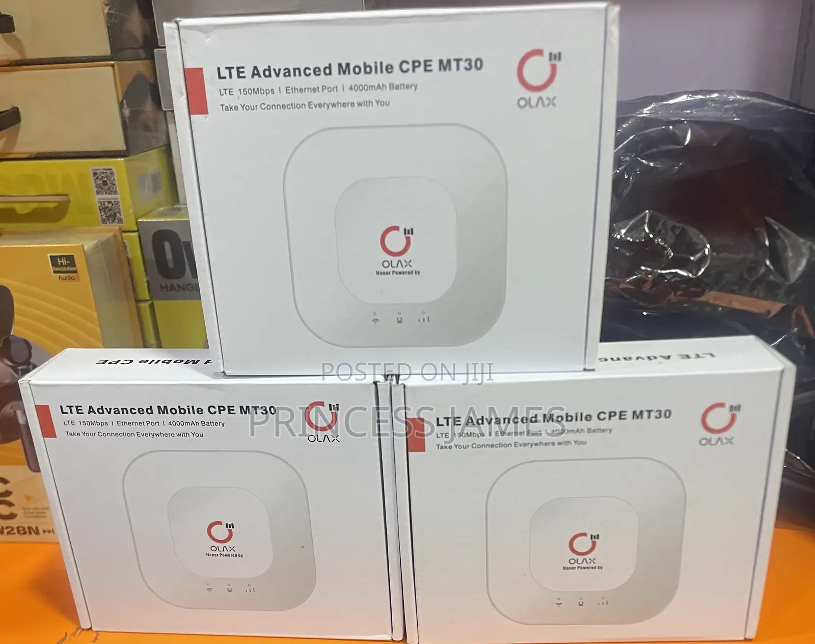 Olax LTE Advanced Mobile Cpe MT30 Wifi With Lan Port