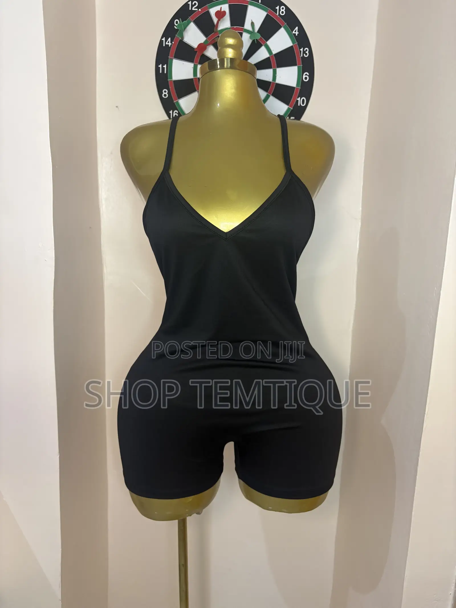 Sexy Cross-Back Jumpsuit