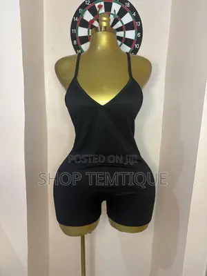 Sexy Cross-Back Jumpsuit
