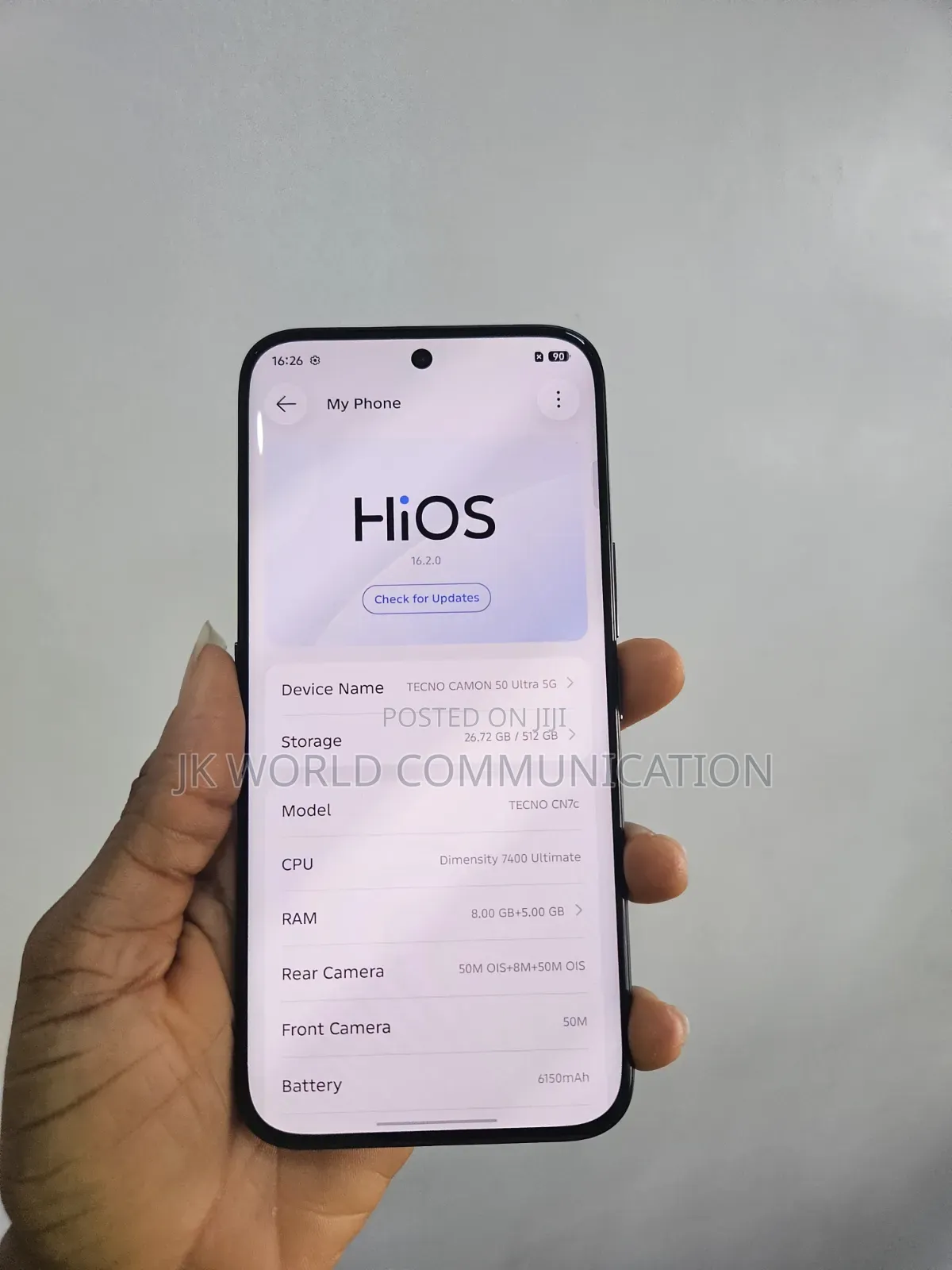 Tecno Camon 50 Ultra 512 GB Black