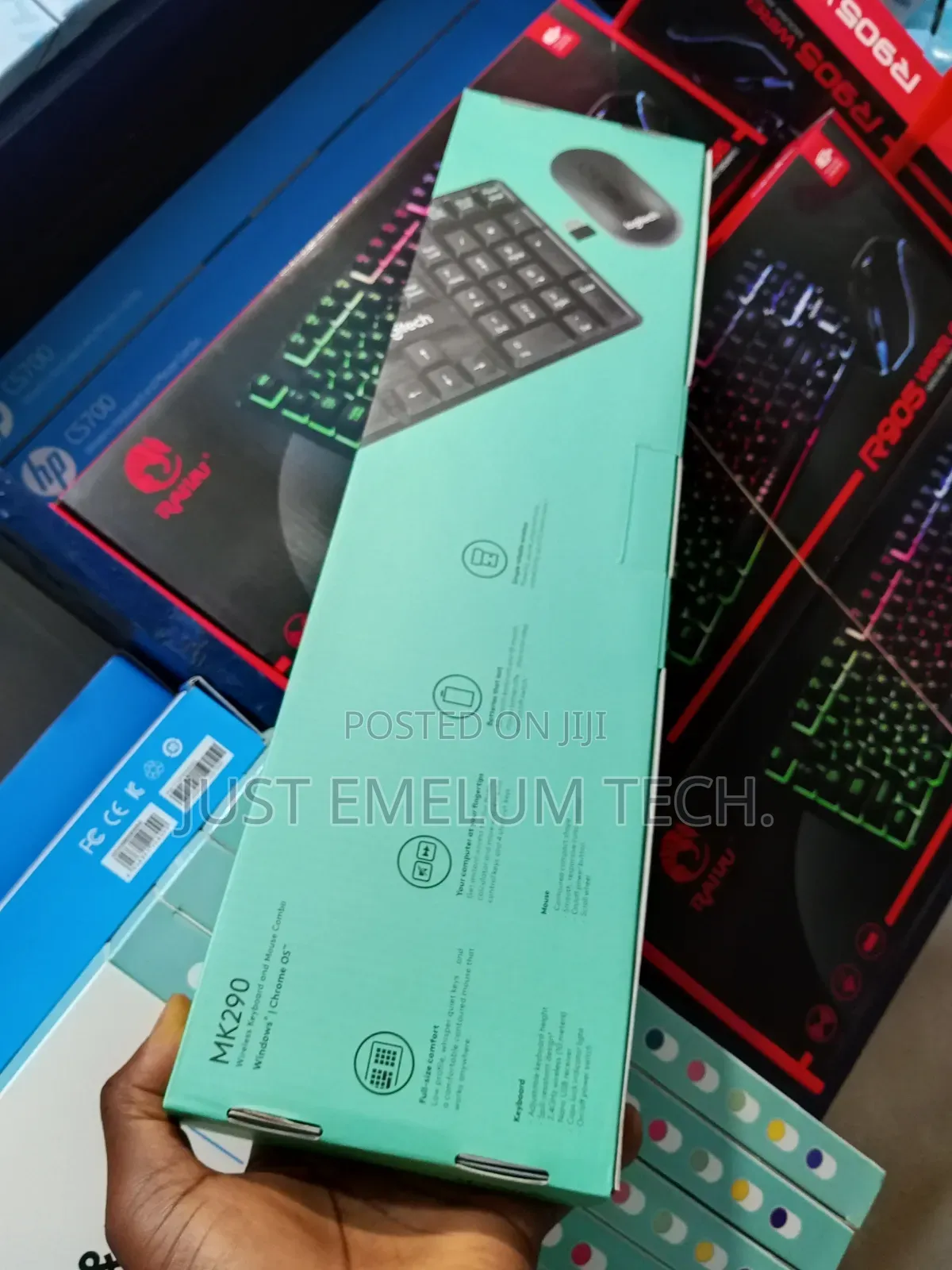 Logitech MK290 Wireless Keyboard and Mouse Combo