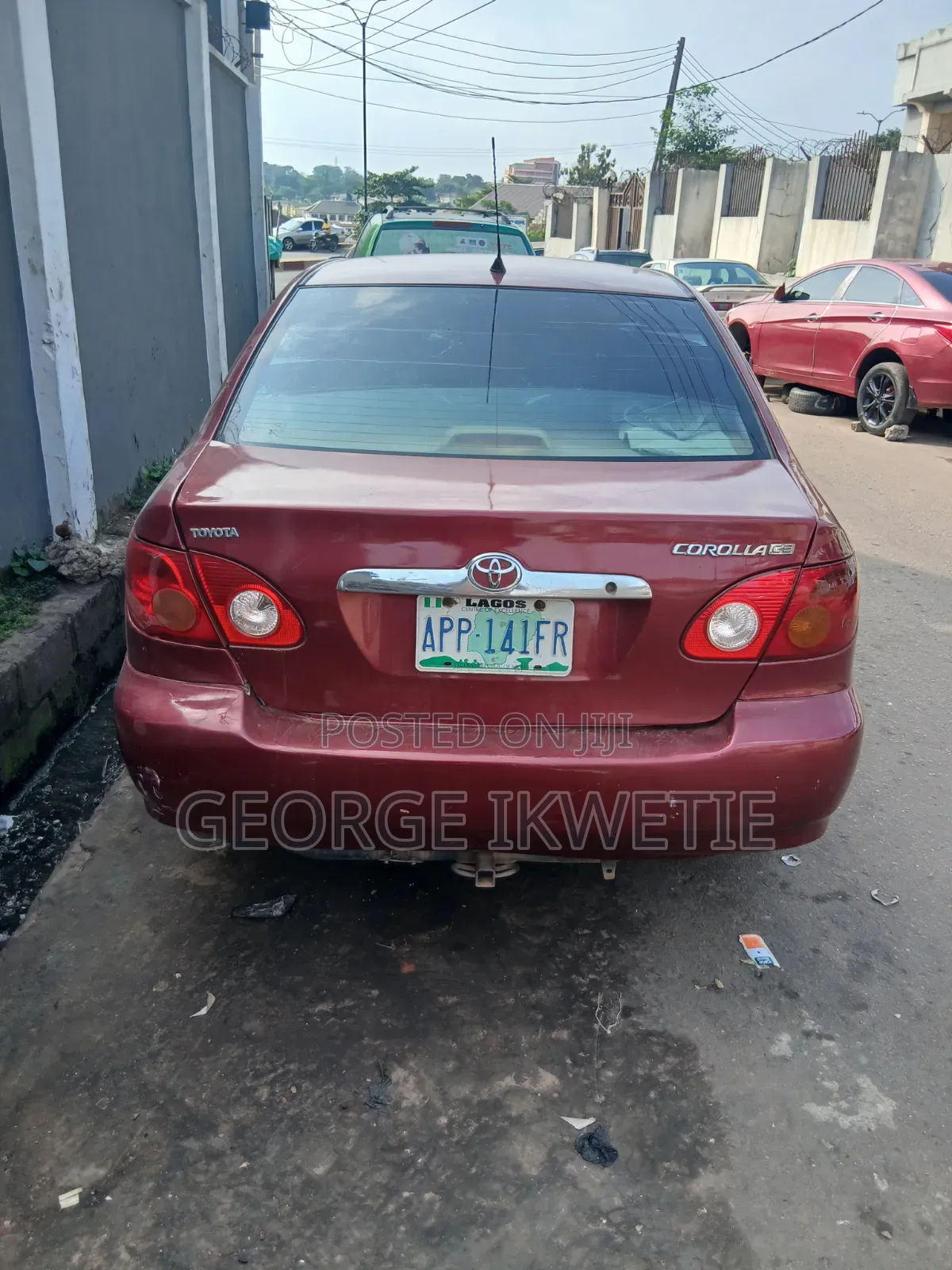 Toyota Corolla 2004 Red