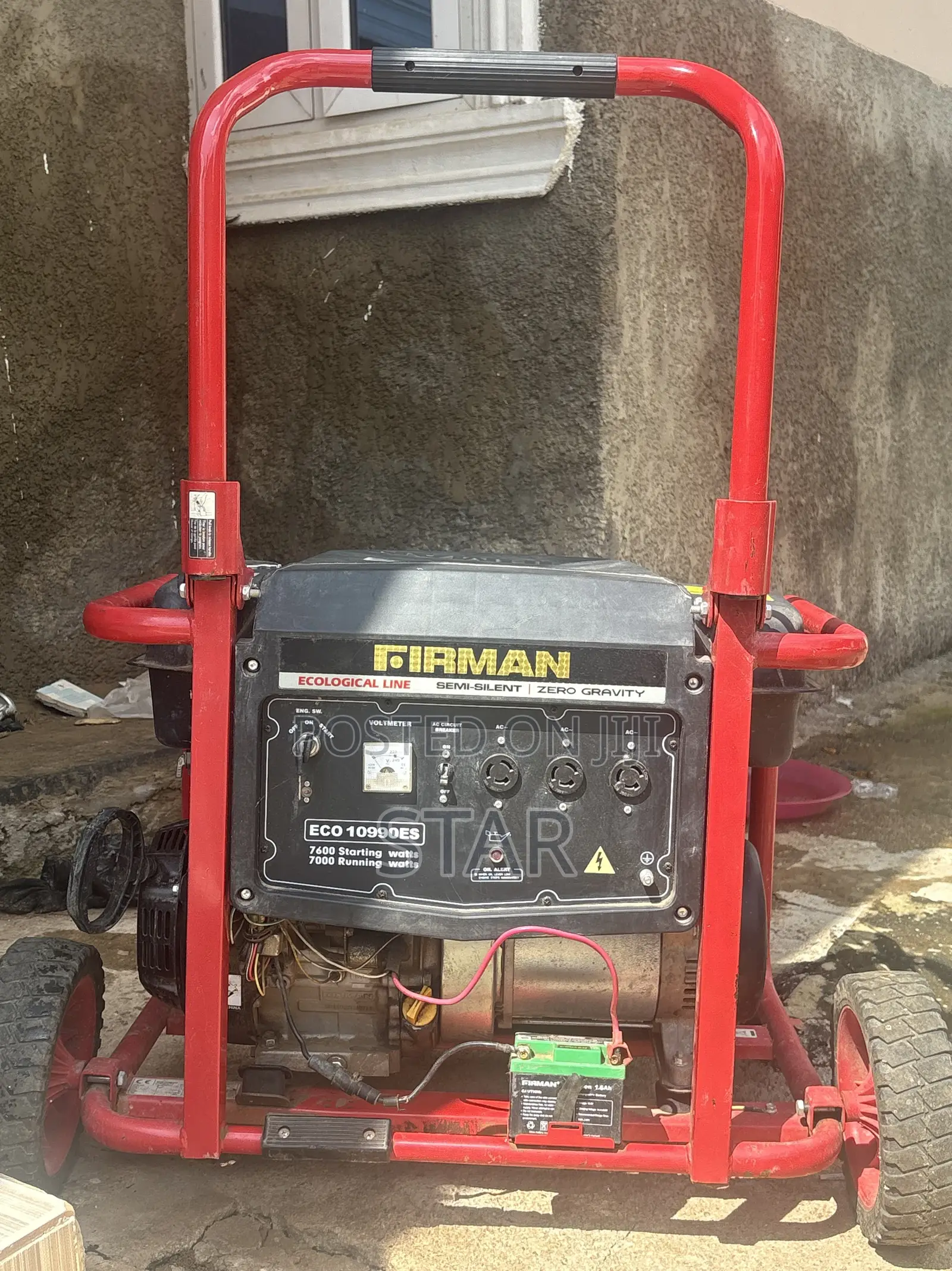 Barely Used Generator for Sale — Perfect Condition!