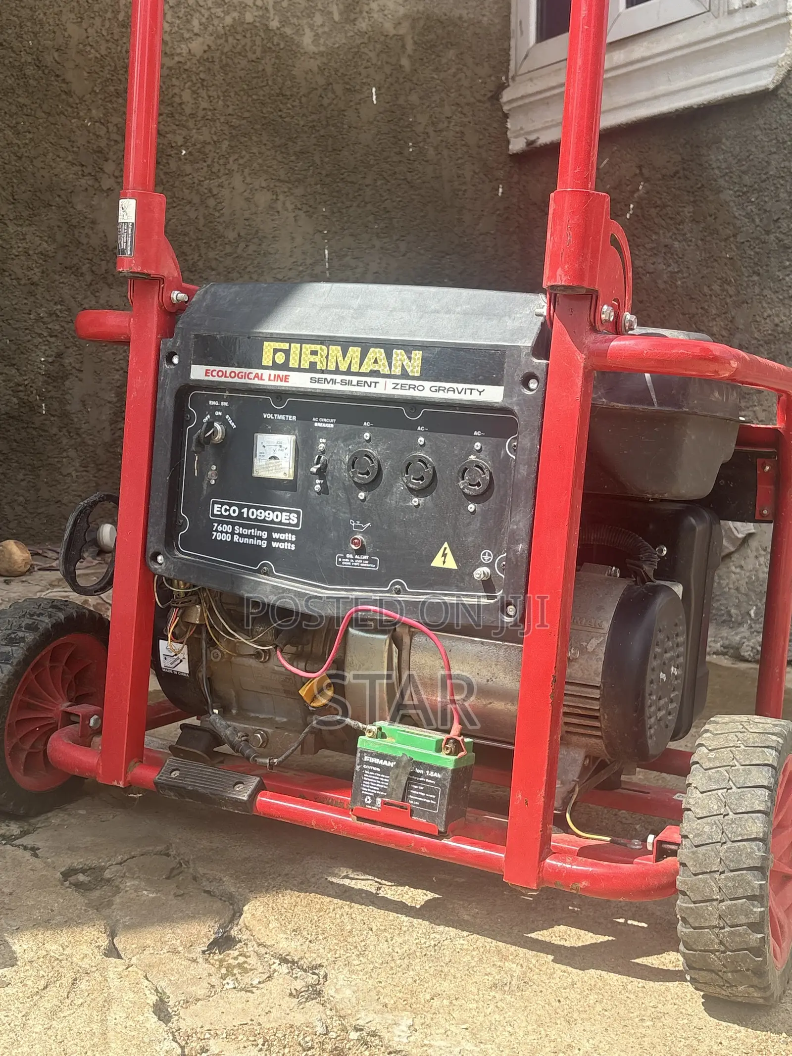 Barely Used Generator for Sale — Perfect Condition!
