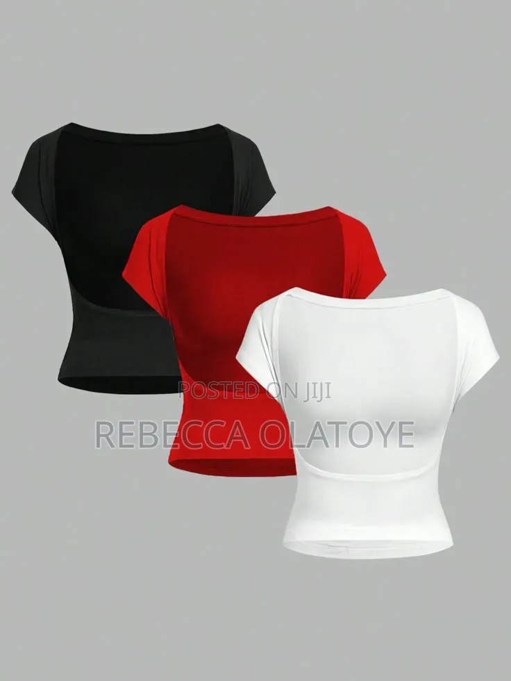Women's Basic Crop Top – Stylish & Comfortable