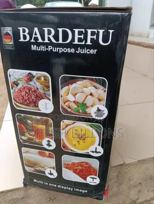 8 in 1 MultiPurpose Bardefu Industrial Blender, 4L Double Cups Quality