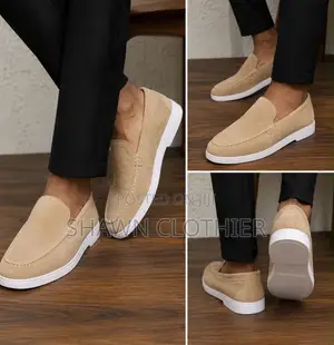 Luxury Fashion Suede Loafers