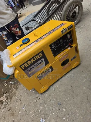Perkins 12.5kva Diesel Soundproof Generator 1years Wty 100%copper Coil