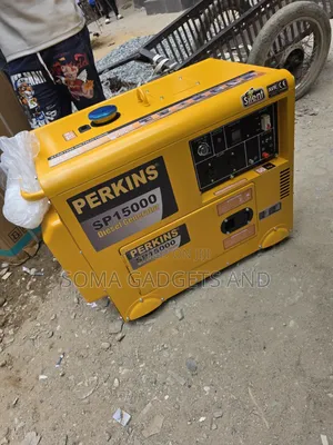 Perkins 12.5kva Diesel Soundproof Generator 1years Wty 100%copper Coil