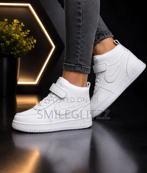 Unisex White Sneakers Shoe(price Is Per One of Quantity Buy of 6piece