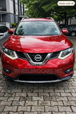 Nissan Rogue SV 4dr SUV AWD (2.5L 4cyl CVT) 2015 Red