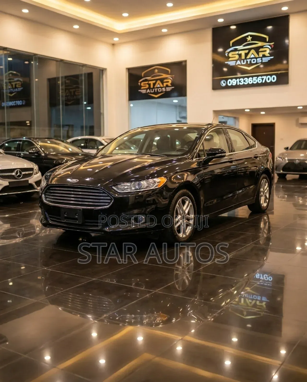 Ford Fusion 2017 Black