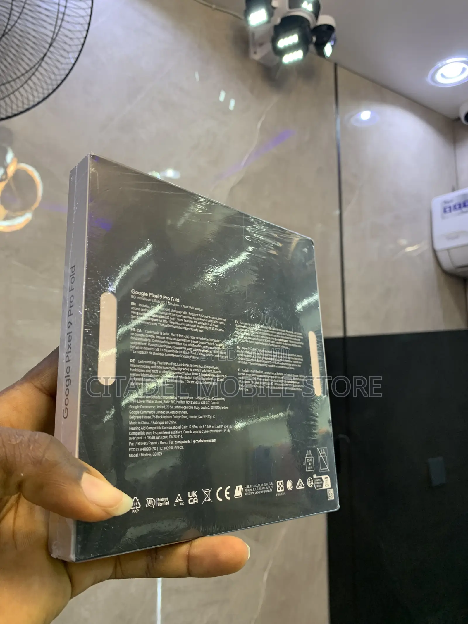 New Google Pixel 9 Pro Fold 256 GB Black