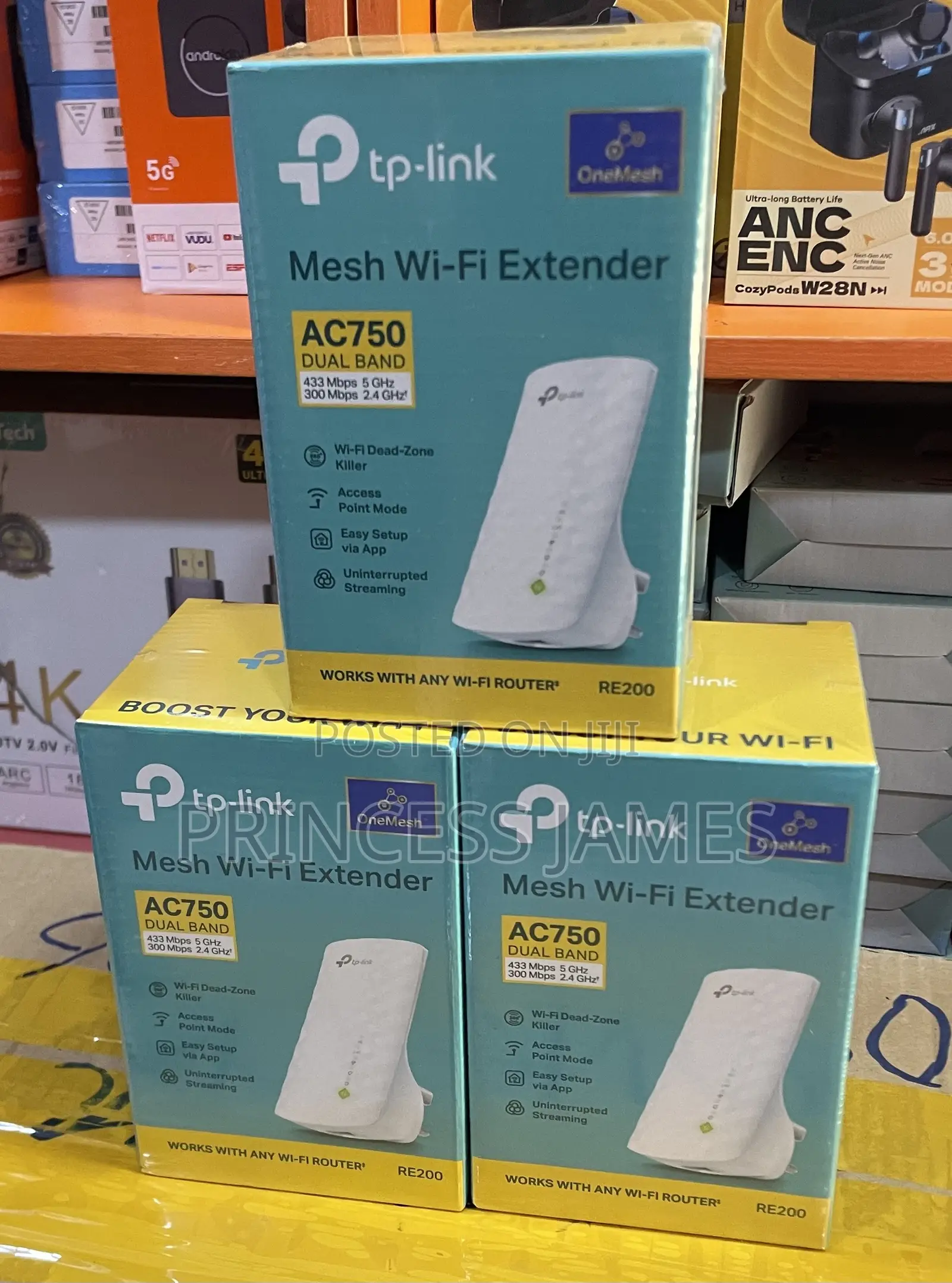 TP-Link Ac750 WiFi Range Extender Dual Band WiFi